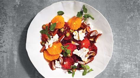 Orange Salad With Dates Mint And Chiles Recipe Martha Stewart