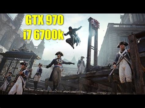 Assassin S Creed Unity GTX 970 I7 6700k 1080p FRAME RATE TEST