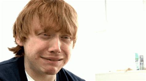 Ron Weasley Scared Smile Gif Gifdb Com