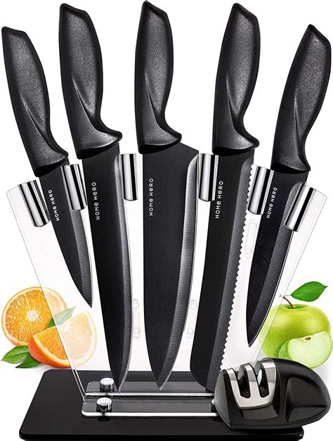 Chef Knife Sets Kitchen Knives Set 7 Pcs Stainless Steel Kitchen