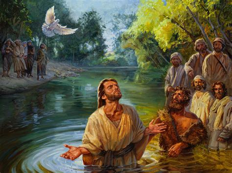 The baptism of Jesus - Gospelimages
