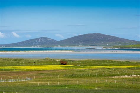 Machair Of North Uist Outer Hebrides Scotland Stock Image Image Of