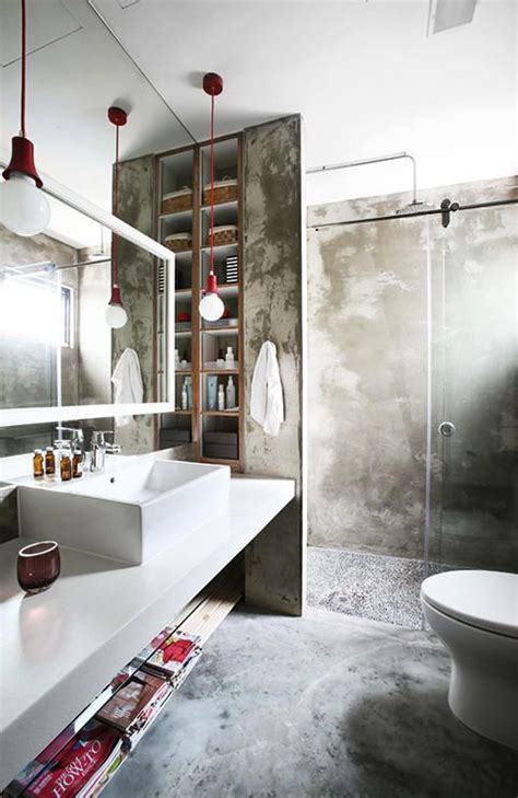 Industrial bathroom design has a focus on strong, tough materials. 25 Industrial Bathroom Designs With Vintage Or Minimalist ...
