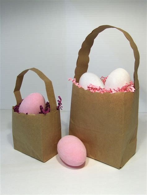 Paper Bag Easter Baskets ~ Packaging Store