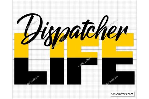 Dispatcher Life Svg 911 Dispatcher Svg Gráfico Por Svgcrafters