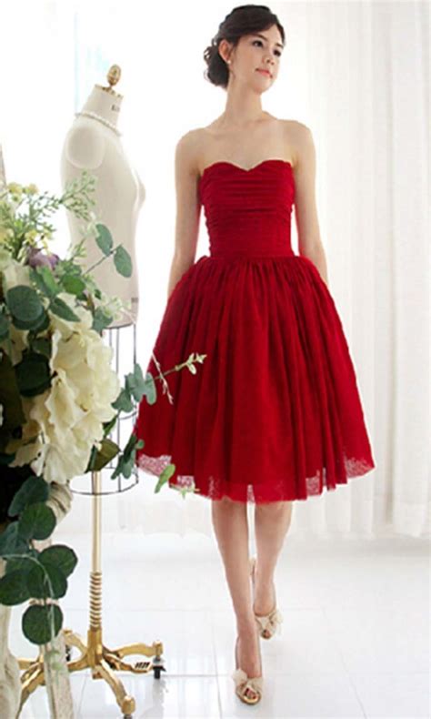 Cute Red Sweetheart Short Tulle Graduation Dresses Ksp237 Na Beautiful