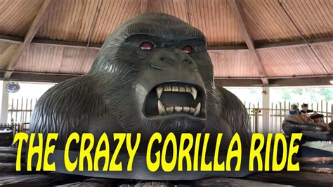 The Crazy Gorilla Ride At Six Flags Discovery Kingdom Vallejo Ca