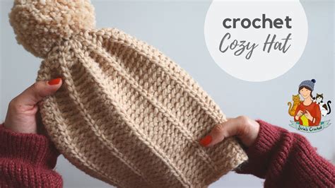 Crochet Cozy Hat Tutorial Youtube
