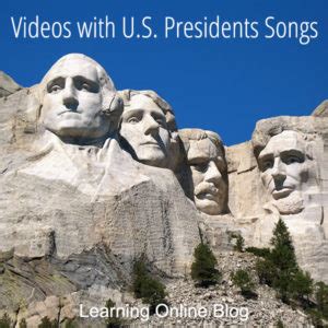 Use these presidents' day activities for preschoolers to get your planning started! Videos with U.S. Presidents Songs