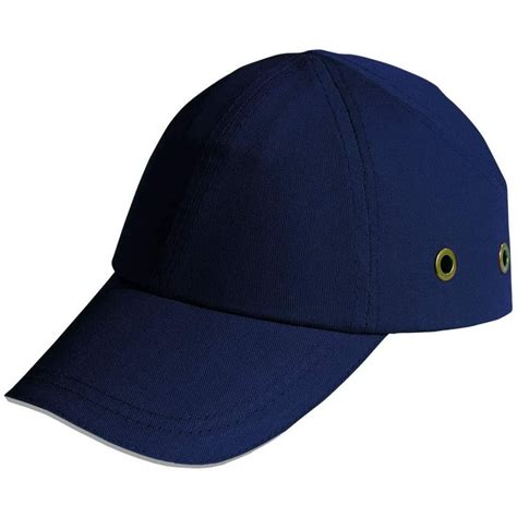 Aran Safety Blue Baseball Bump Cap Lightweight Safety Hard Hat Head