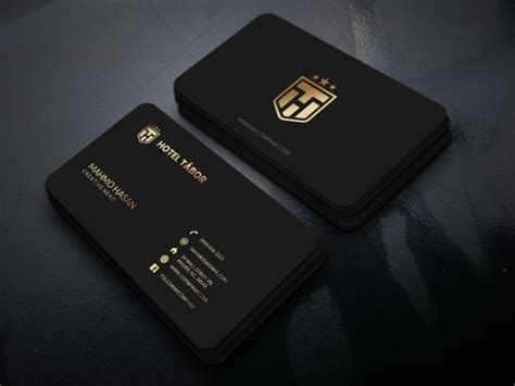 Create 2 Side Luxury Business Card Design By Mahmodulbd2