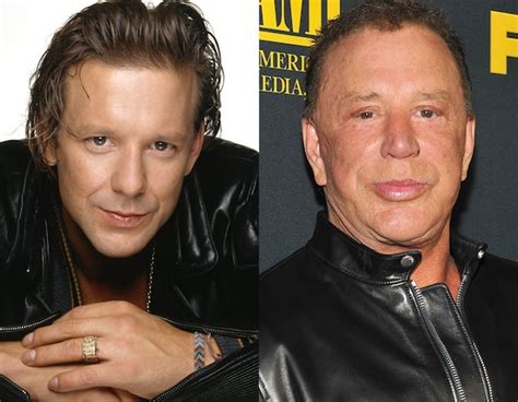 Mickey Rourke From Celebrities Who Regret Having Plastic Surgery E News