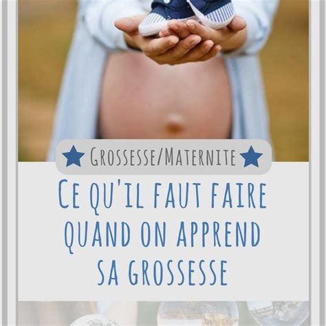 Enceinte Et Apr S Que Faire Quand On Apprend Sa Grossesse Futur