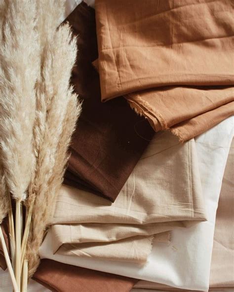 Neutral Shades Brown Aesthetic Beige Aesthetic Fabric