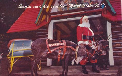santa and his reindeer north pole new york santa and his reindeer north pole santas workshop