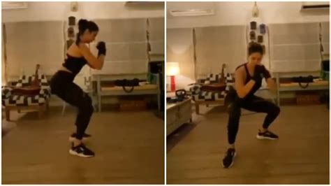 Katrina Kaif Takes Squats Up A Notch With Resistance Band In New