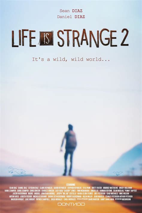 Dontnod Made This Life Is Strange 2 Movie Poster Rlifeisstrange2