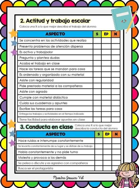 Pin De Maestra Anita 🍎 En Documentación Escolar Evaluaciones Para