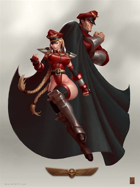 Bison Cammy Tyler James Street Fighter Characters Cammy Street
