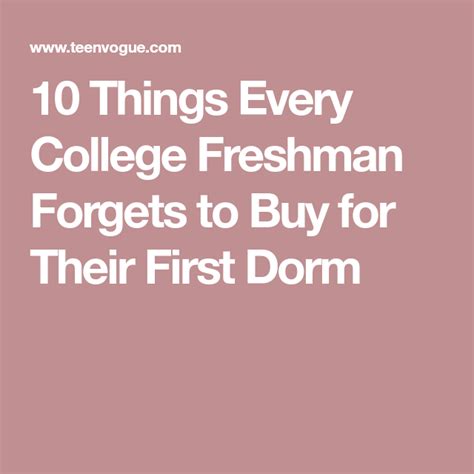 10 Things Every College Freshman Forgets To Buy For Their First Dorm Cool Dorm Rooms College
