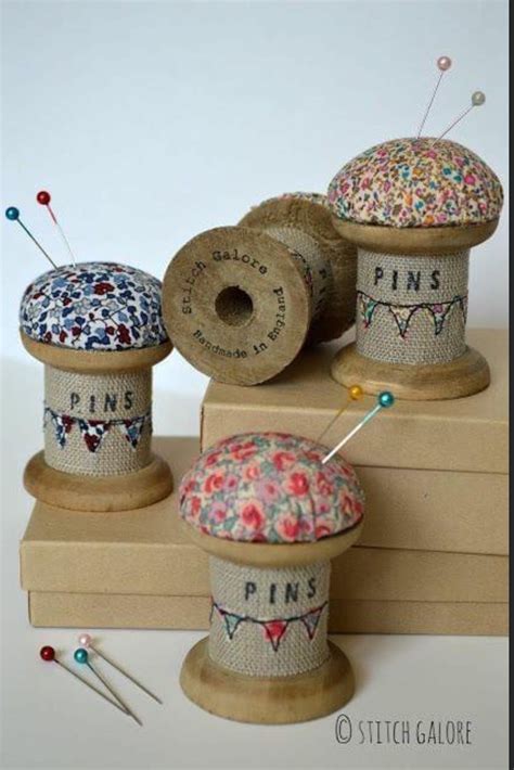 Pin By Wendy Demaine On Pin Cushions Needle Nooks Caddies Wooden