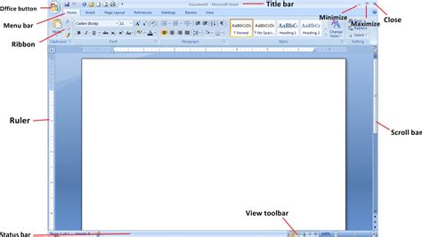 Setelah masuk ke kotak dialog save as, masukkan pilihan folder untuk menyimpan. Identifikasi Menu dan Ikon pada Microsoft Word 2007 | Elsa ...