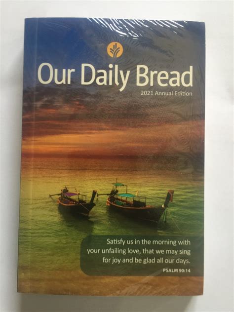 Our Daily Bread Devotional 2021 Edition Challenge Bookshop Online