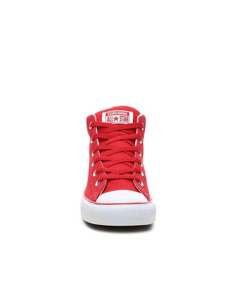 Converse Chuck Taylor All Star Street Mid Top Sneaker In Red For Men