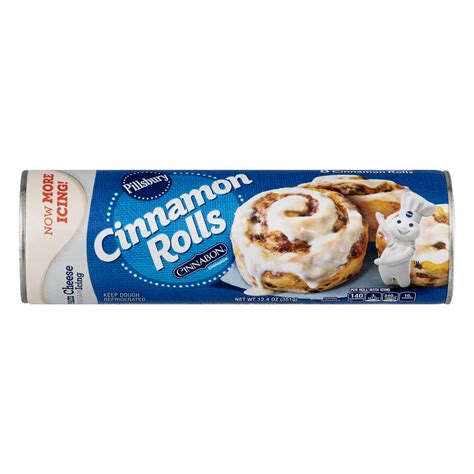 Pillsbury Cinnamon Rolls With Cream Cheese Icing 8 Ct 124 Oz