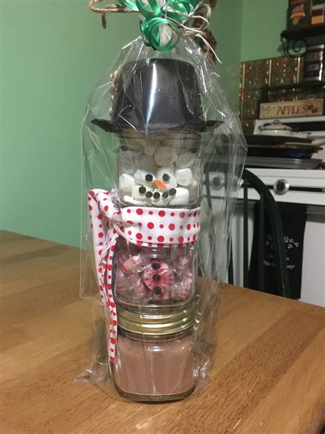 6oz Hot Chocolate Snowman Kit Etsy Heiße Schokolade Handgemachte