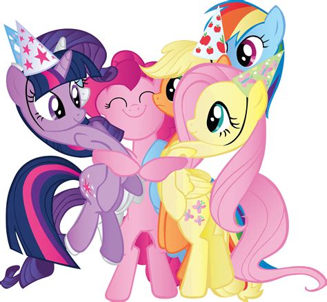My Little Pony Group Transparent Png Stickpng