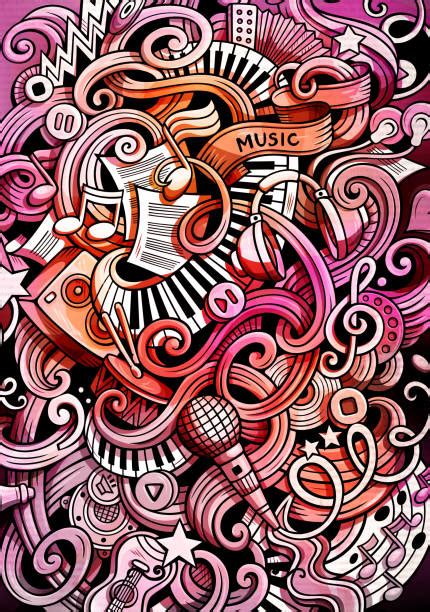 Graffiti Art Music Notes