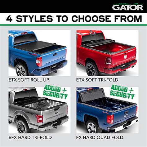 Gator Etx Soft Tri Fold Truck Bed Tonneau Cover 59202 Fits 2009