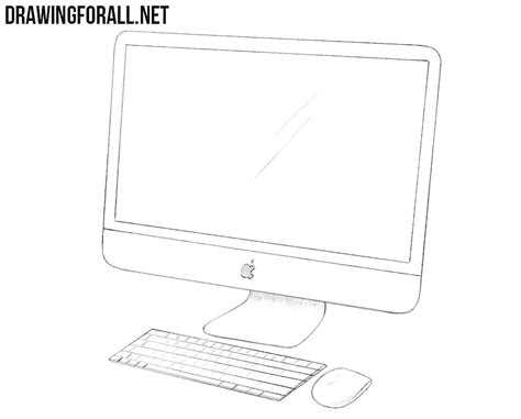 Sure, you could download an app that allows you to draw on an ipad, but a drawing tablet is designed specifically for art. How to Draw an Apple iMac | Drawingforall.net