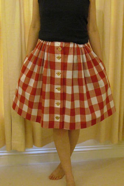 katy s red gingham picnic skirt picnic skirt gingham fashion red gingham