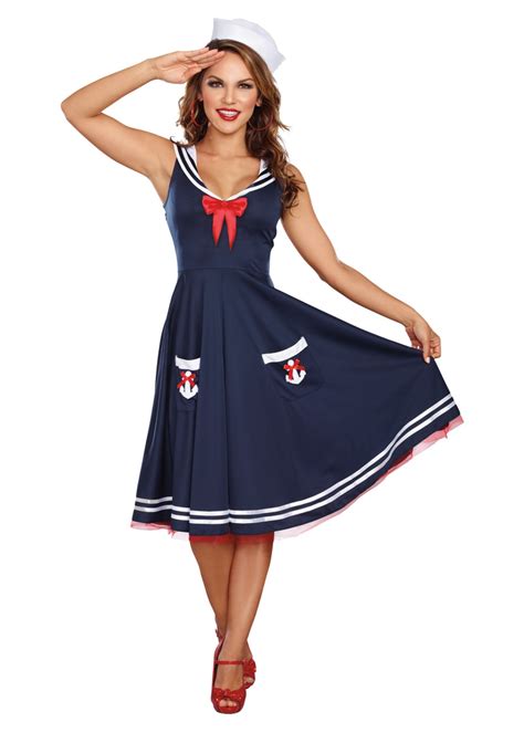 Sailor Aboard Woman Costume Professional Costumes
