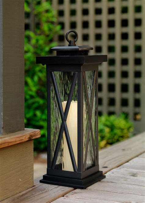 This Solar Lantern Would Blend Right In With Traditional Patio