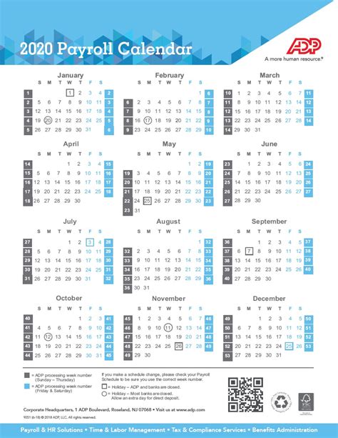 This post may contain affiliate links, from which i may earn revenue to because of the way weekends and holidays work, every year has a couple of very long pay periods in it. Payroll Calendar 2020 | Weekly, Biweekly, Semi-Monthly ...