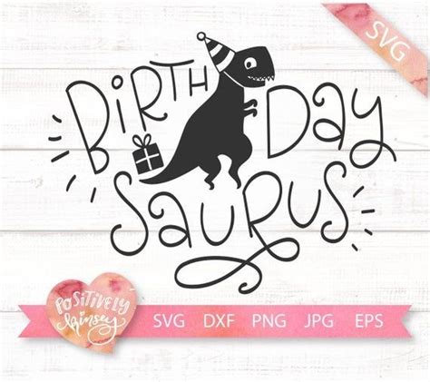 Happy Birthday Dinosaur Svg - 109+ Best Free SVG File