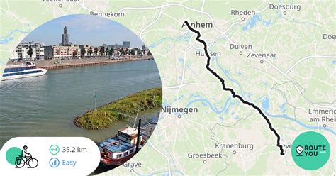 Kleef Arnhem Recreatieve Fietsroute Routeyou