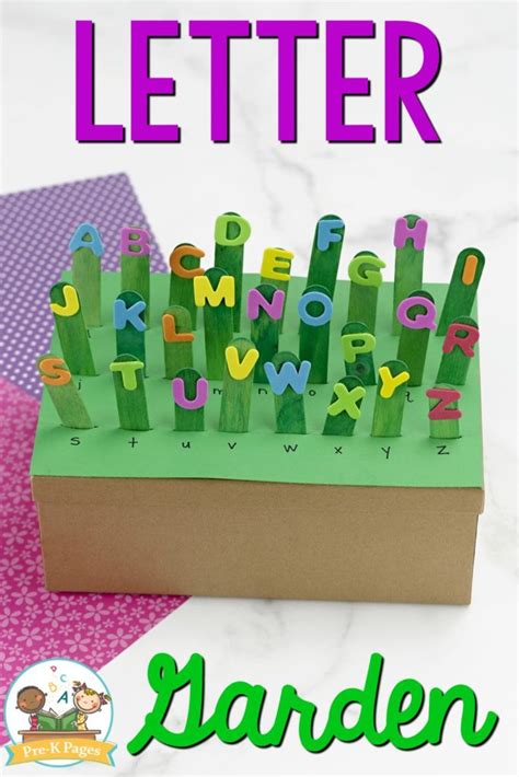 Letter Recognition Activity For Preschool Alphabet Garden Pre K Pages
