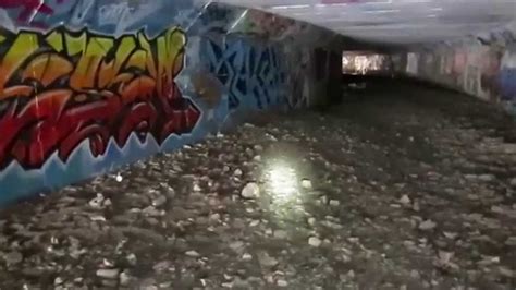 Exploring A Large Graffiti Filled Tunnel In Ottawa Youtube