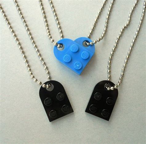 This Item Is Unavailable Etsy Lego Necklace Easy Necklace Couple