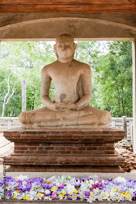 Samadhi Buddha Statue At Anuradhapura Sri Lanka Stock Photo Adobe Stock