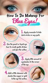 Applying Eye Makeup For Blue Eyes