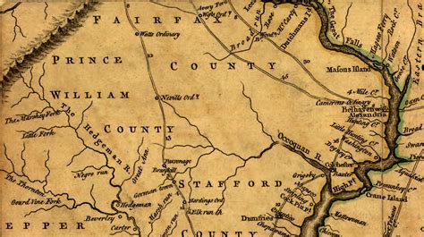 Map Of Prince William County Va Maping Resources