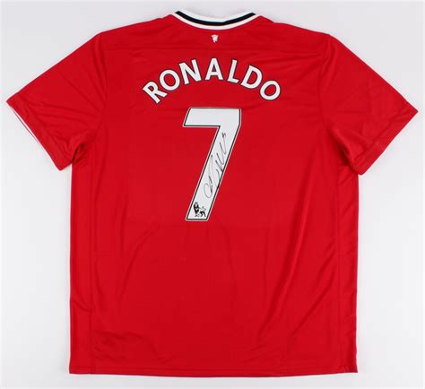 But since the departure of a certain cristiano ronaldo back in 2009 indeed, since the portuguese forward left the club, the five players to have worn the jersey have scored a combined.14 league goals for the club. Cristiano Ronaldo Signed Manchester United Soccer Jersey ...