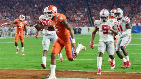 No 2 Clemson Crushes No 3 Ohio State 31 0 In College Football Playoff Semifinal Big Ten