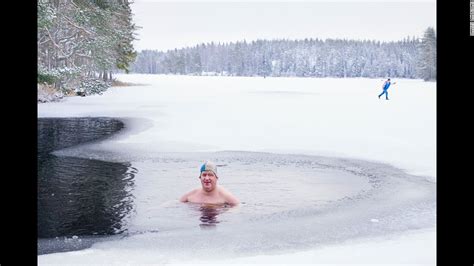 Baptism Of Ice Winter Swimming In Finland