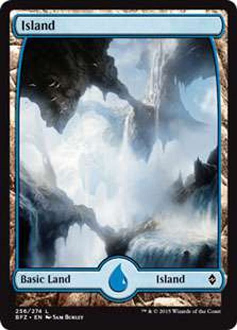 Magic The Gathering Battle For Zendikar Single Card Land Island 256